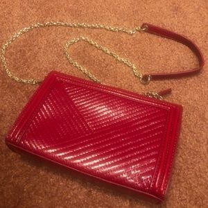 Red Purse - Clutch Option